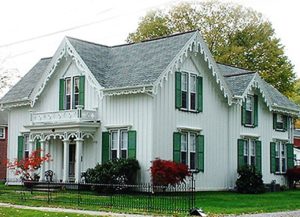 Carpenter Gothic style home on Elk St.